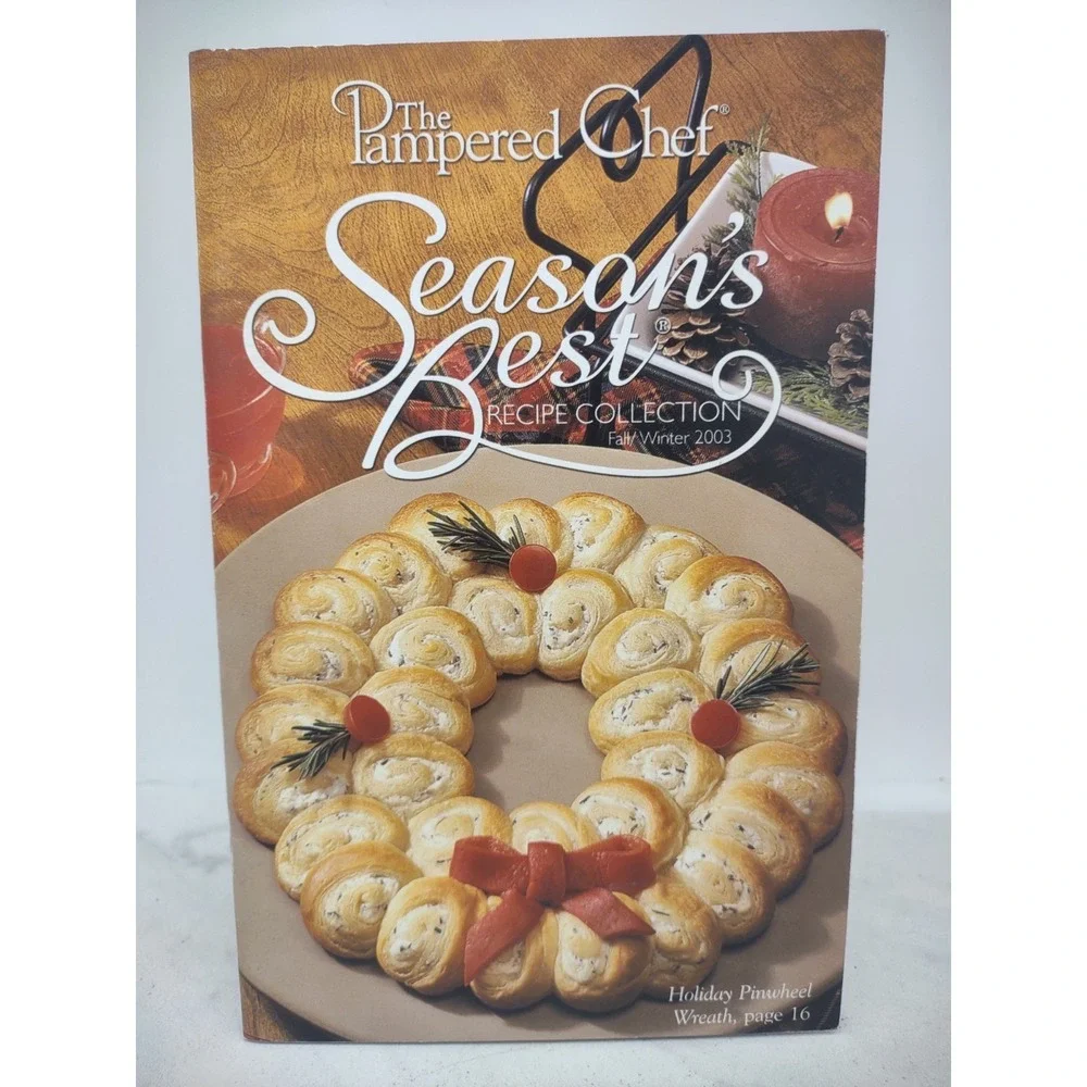 Pampered Chef Seasons Best Recipe Collections Cookbooks Lot of 22+ 1994 to 2019 - Picture 3 of 14